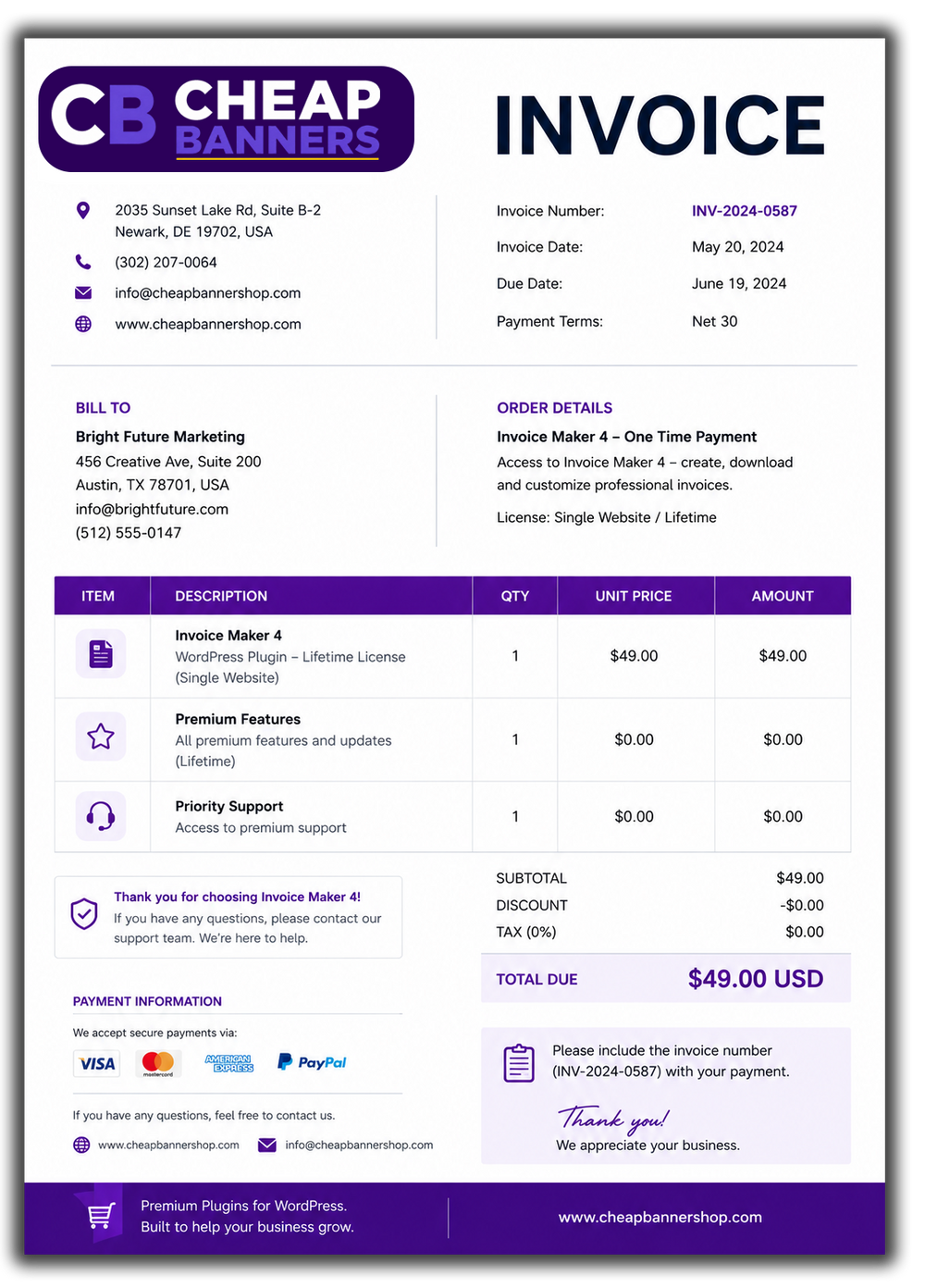 Invoice Template