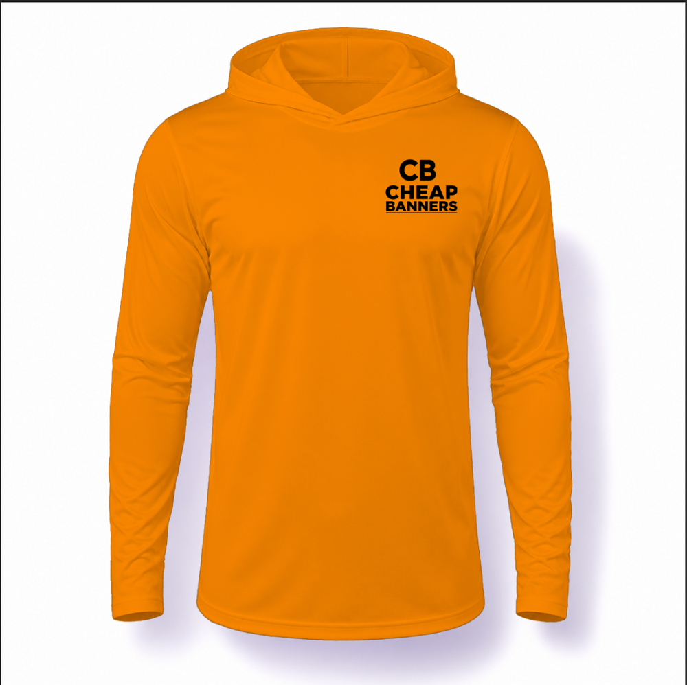 Polyester Hooded Long Sleeve
