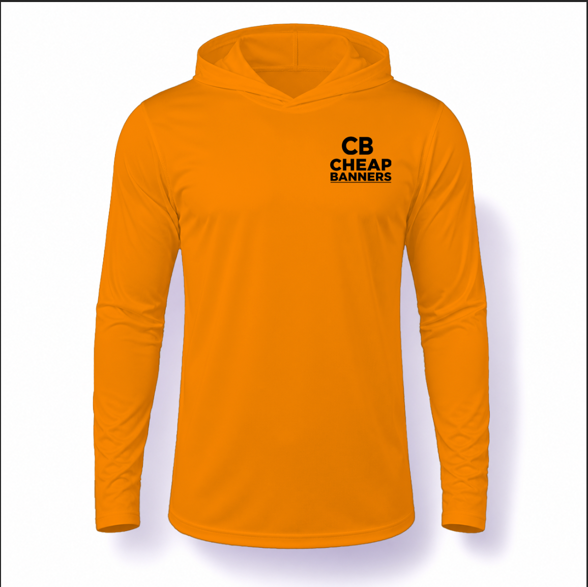 Polyester Hooded Long Sleeve